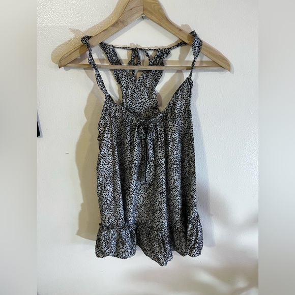 Victorias Secret Leopard Camisole Sleep CamiSleep Cami Silk And Viscoses Size XS - Picture 6 of 16